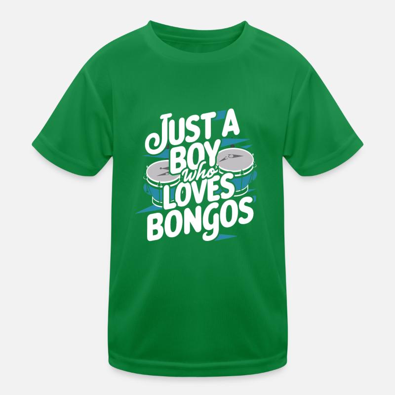 Bongo Musik Geschenk Kinder Funktions-T-Shirt