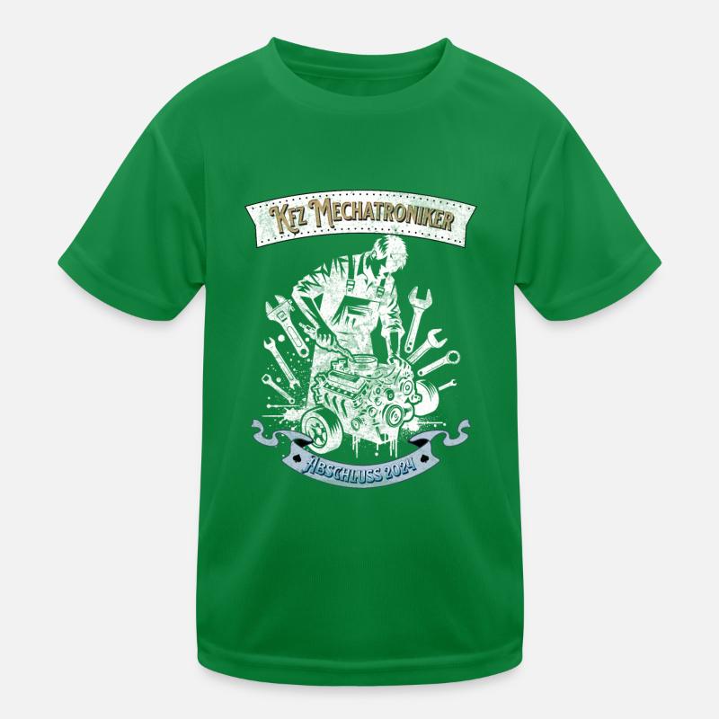 Kfz Mechatroniker Abschluss Mechatroniker Geschenk Kinder Funktions-T-Shirt