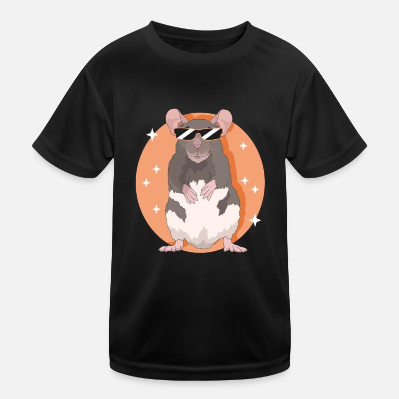 Ratten Rattenbesitzer Rattenliebhaber Geschenk Kinder Funktions-T-Shirt