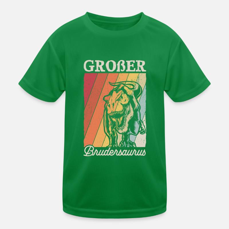 Cadeau Big Brother Brudersaurus T Rex Dino Bro T-shirt sport Enfant