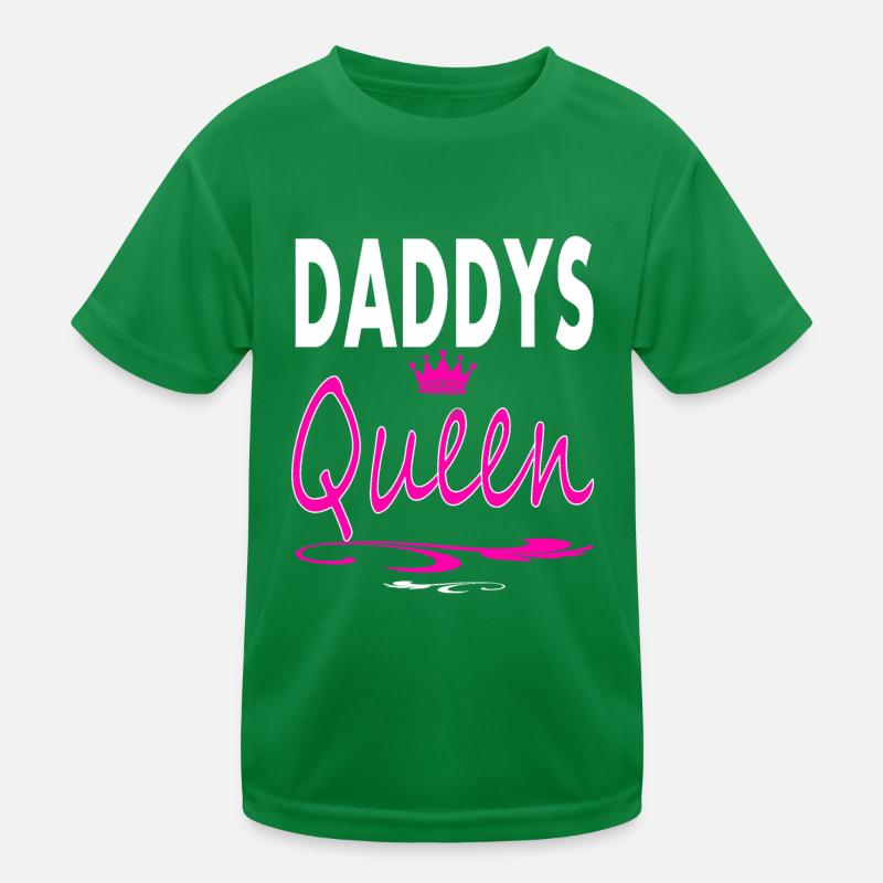 Idée cadeau de dictons de la reine de papa T-shirt sport Enfant