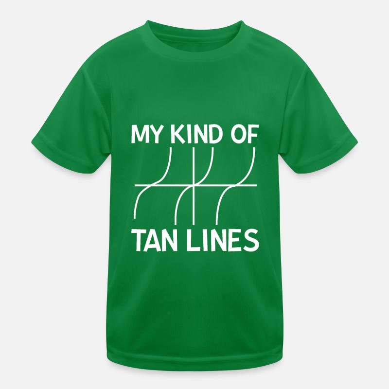 Mon genre de lignes de bronzage 2 T-shirt sport Enfant