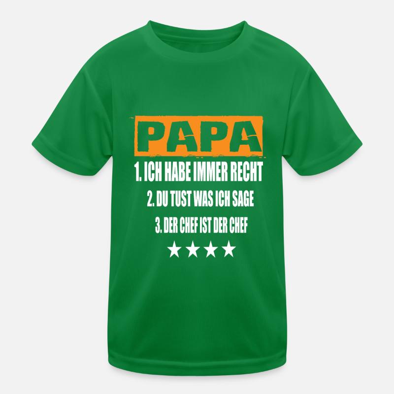 Papa T-shirt sport Enfant