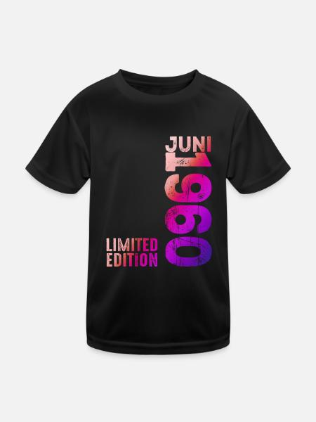 Edition limitée juin 1960 Légendaire depuis juin 1960 - T-shirt sport Enfant - noir - Devant