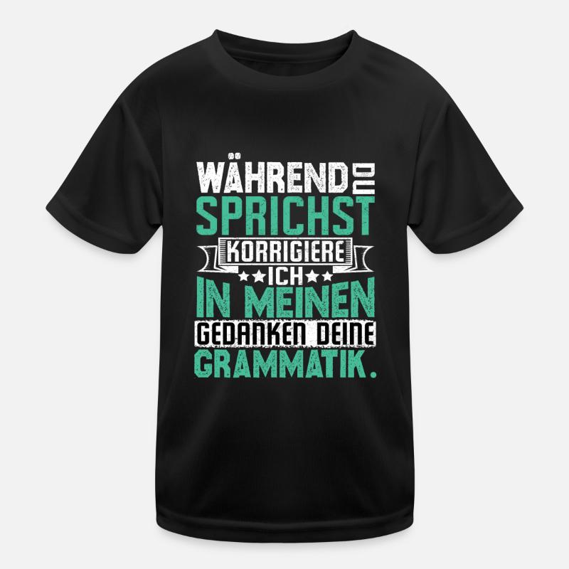 Lustige Sprüche Kinder Funktions-T-Shirt