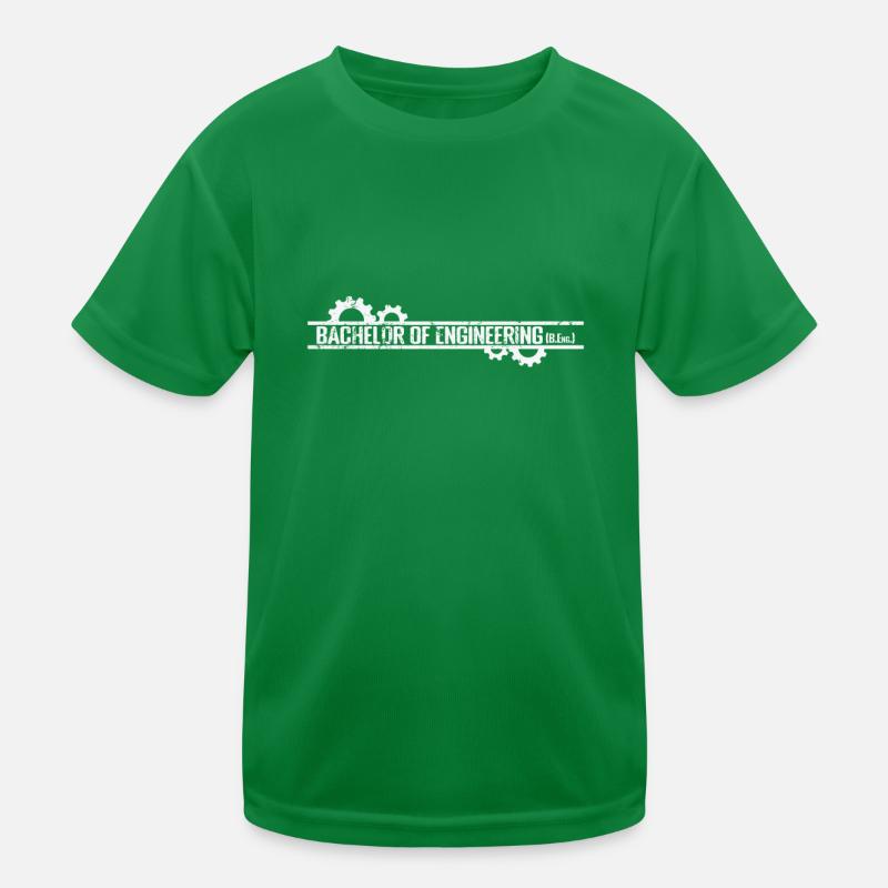 Bachelor of Engineering Engineering Practice Kids Functional T-Shirt