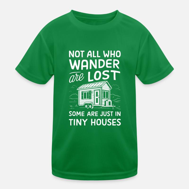 Rolling Tiny House Mode de vie minimaliste T-shirt sport Enfant