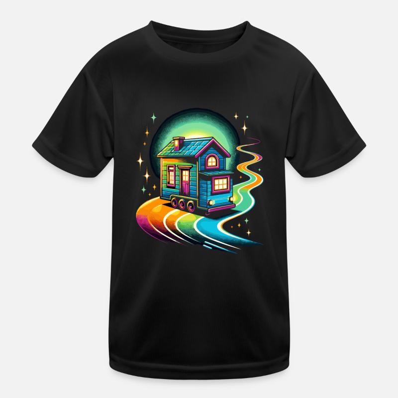 Rolling Tiny House Mode de vie minimaliste T-shirt sport Enfant
