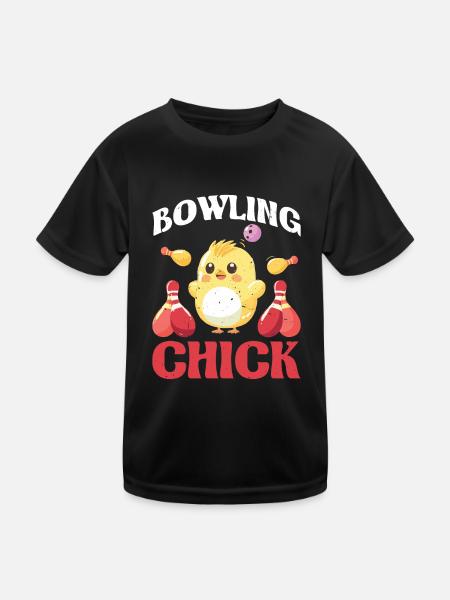 Quilles Chick 21 - T-shirt sport Enfant - noir - Devant