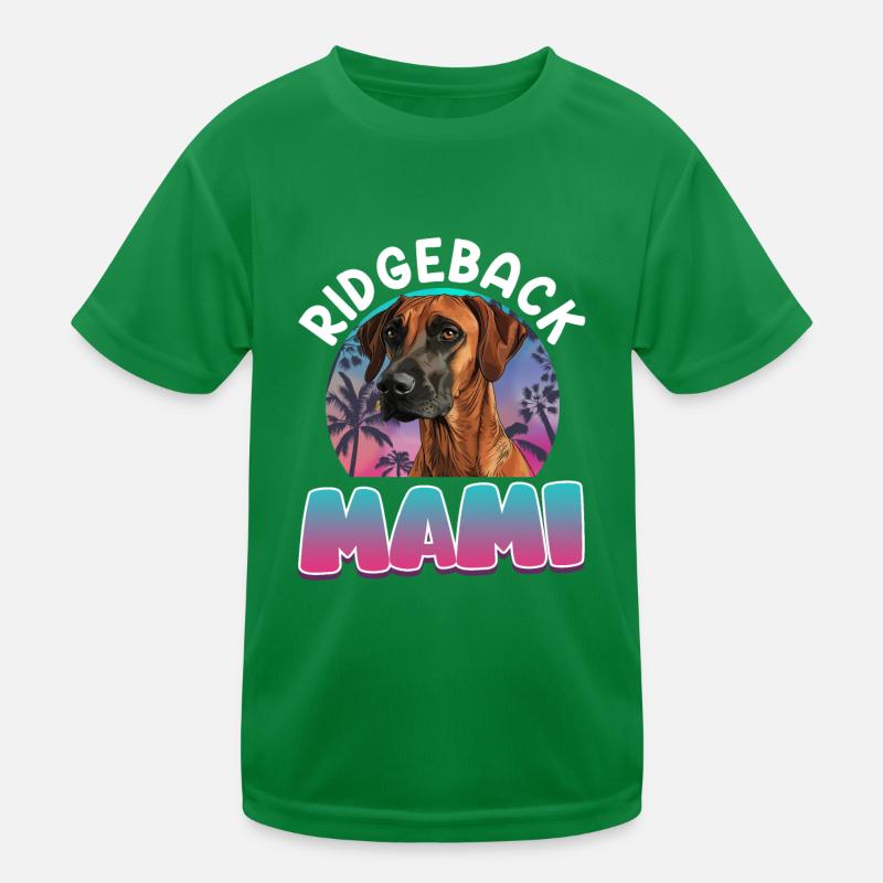 RIDGEBACK MAMI Propriétaire du Rhodesian Ridgeback T-shirt sport Enfant