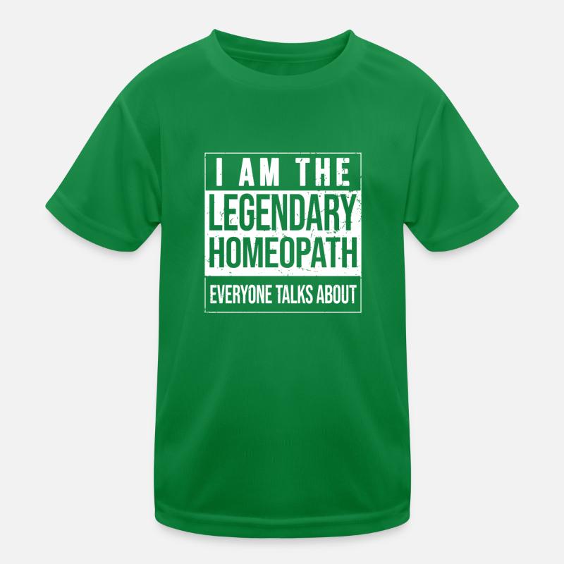 Legendary Homeopathic Herbal Naturopaths Kids Functional T-Shirt