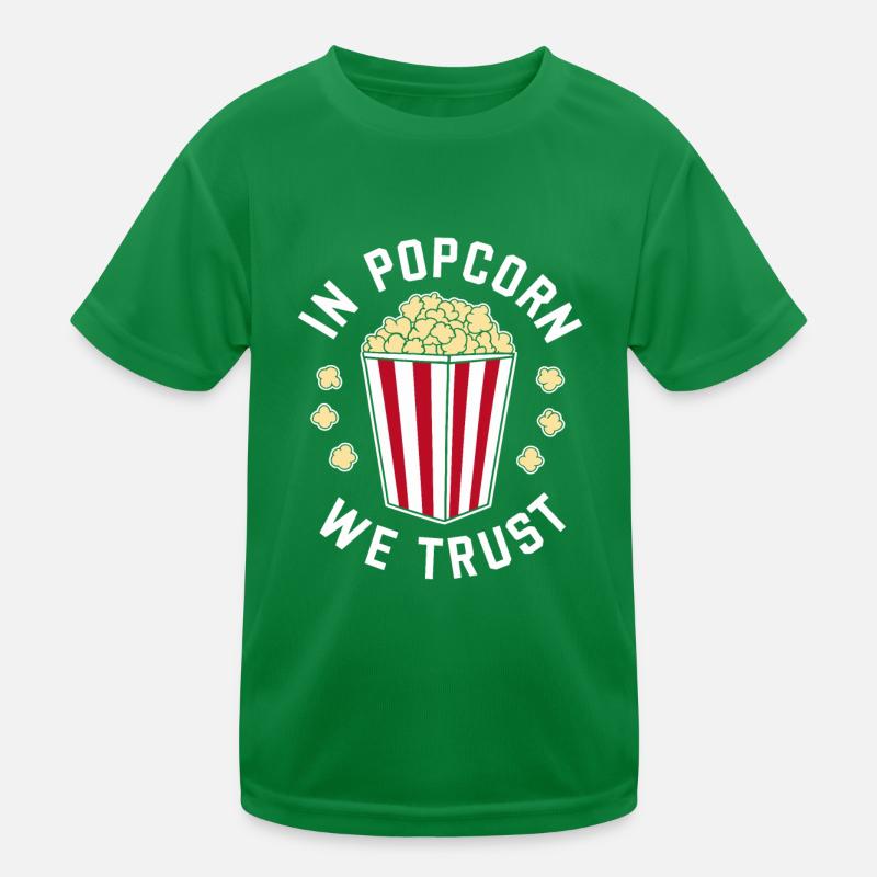 Lustiger Popcorn-spruch, Binge-watching-popcorn Kinder Funktions-T-Shirt