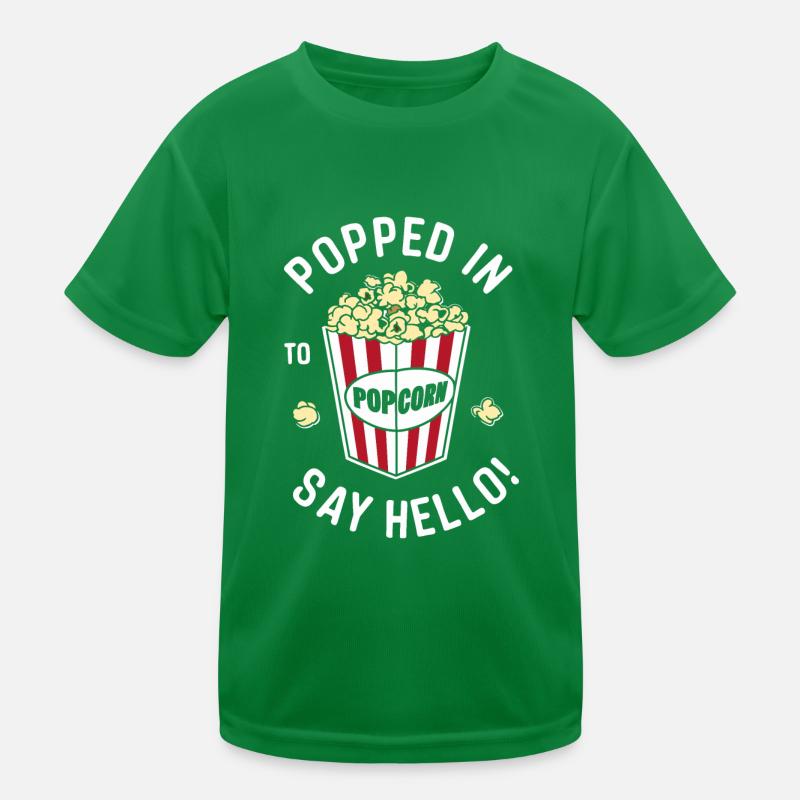 Lustiger Popcorn-spruch, Binge-watching-popcorn Kinder Funktions-T-Shirt