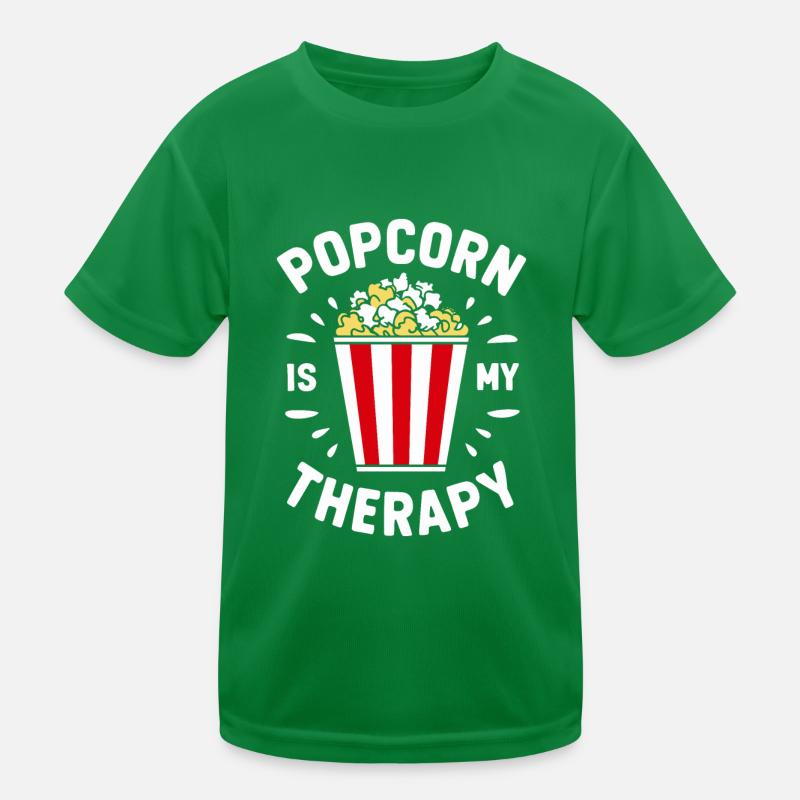 Lustiger Popcorn-spruch, Binge-watching-popcorn Kinder Funktions-T-Shirt