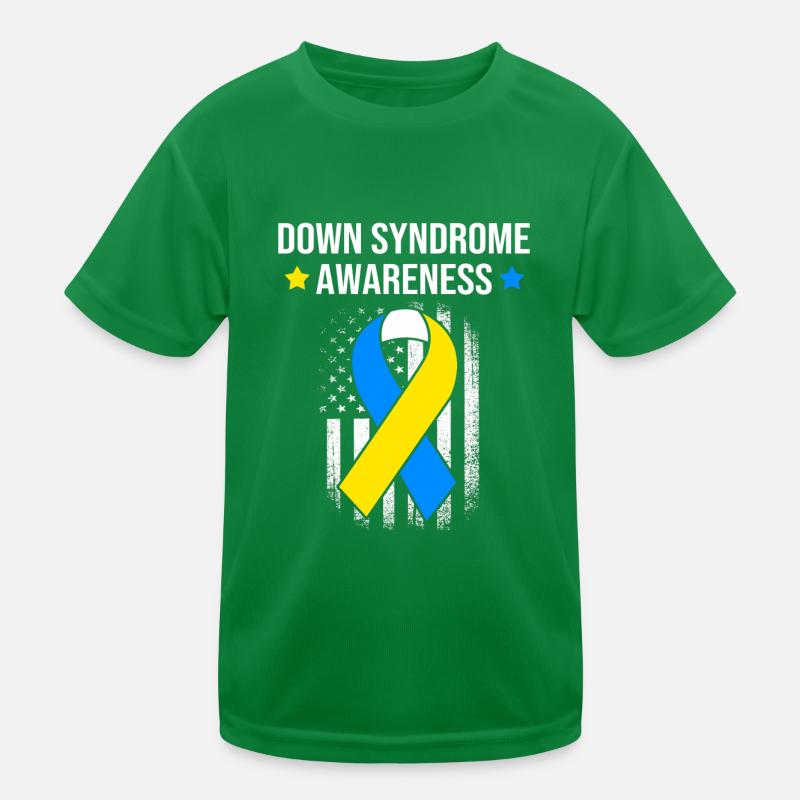 Down syndrome Kids Functional T-Shirt