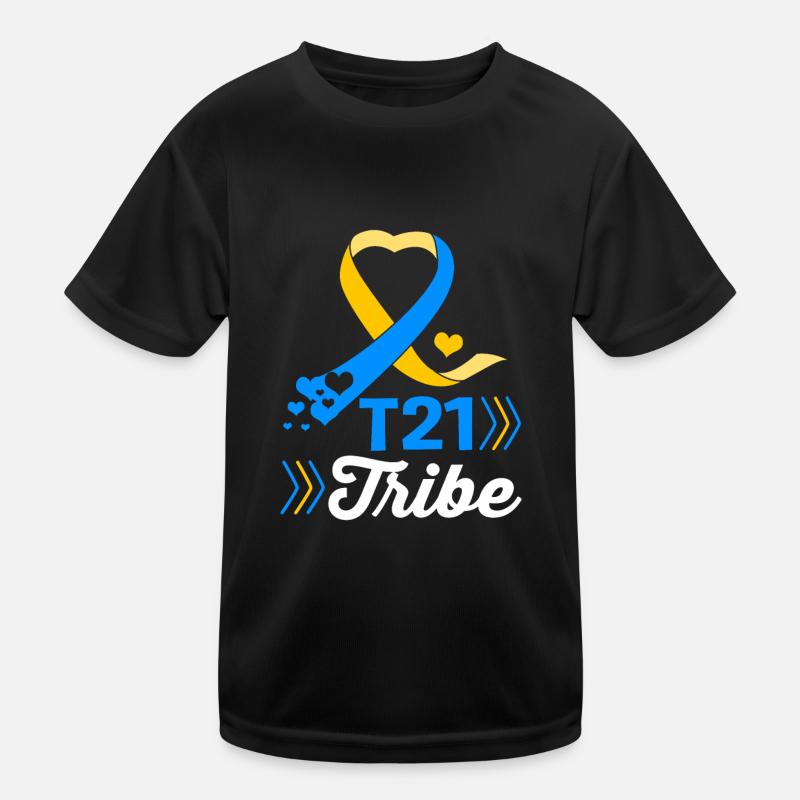 Down Syndrom Kinder Funktions-T-Shirt