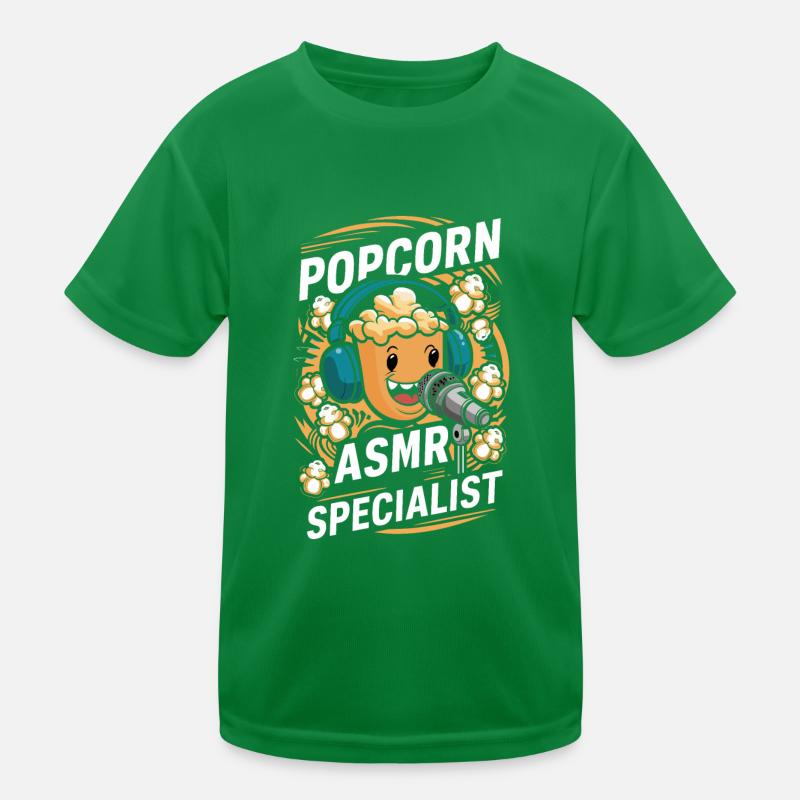 Lustiger Popcorn-spruch, Binge-watching-popcorn Kinder Funktions-T-Shirt