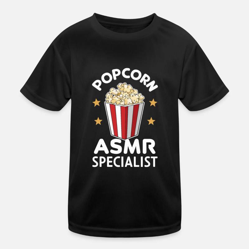 Lustiger Popcorn-spruch, Binge-watching-popcorn Kinder Funktions-T-Shirt