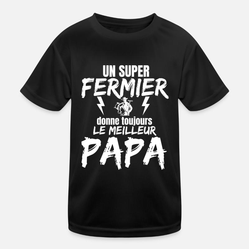 SUPER DAD CLOSE Kids Functional T-Shirt