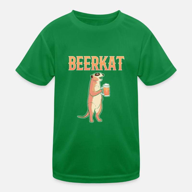 Erdmännchen Kinder Funktions-T-Shirt