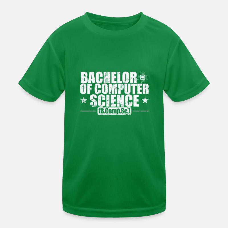 Bachelor of Computer Science Kids Functional T-Shirt