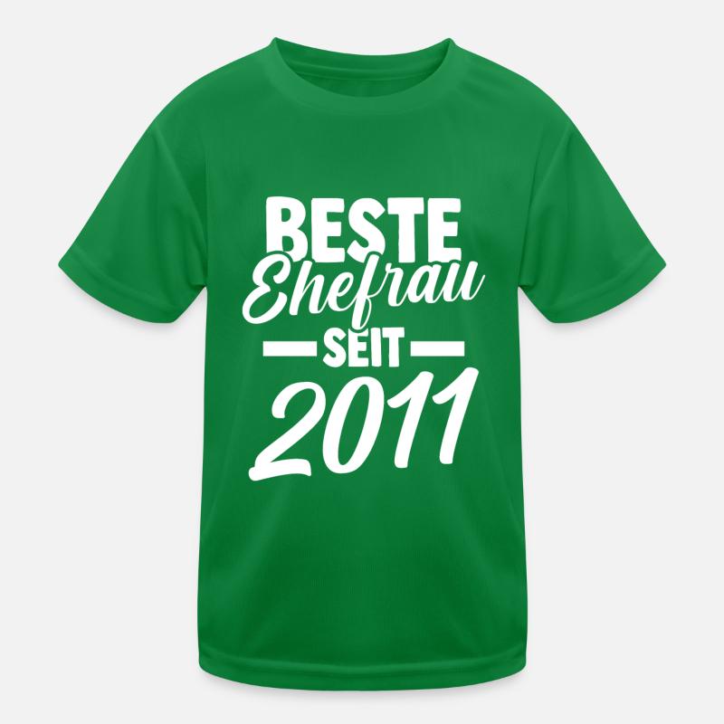 Meilleure épouse de la Saint-Valentin depuis 2011 T-shirt sport Enfant