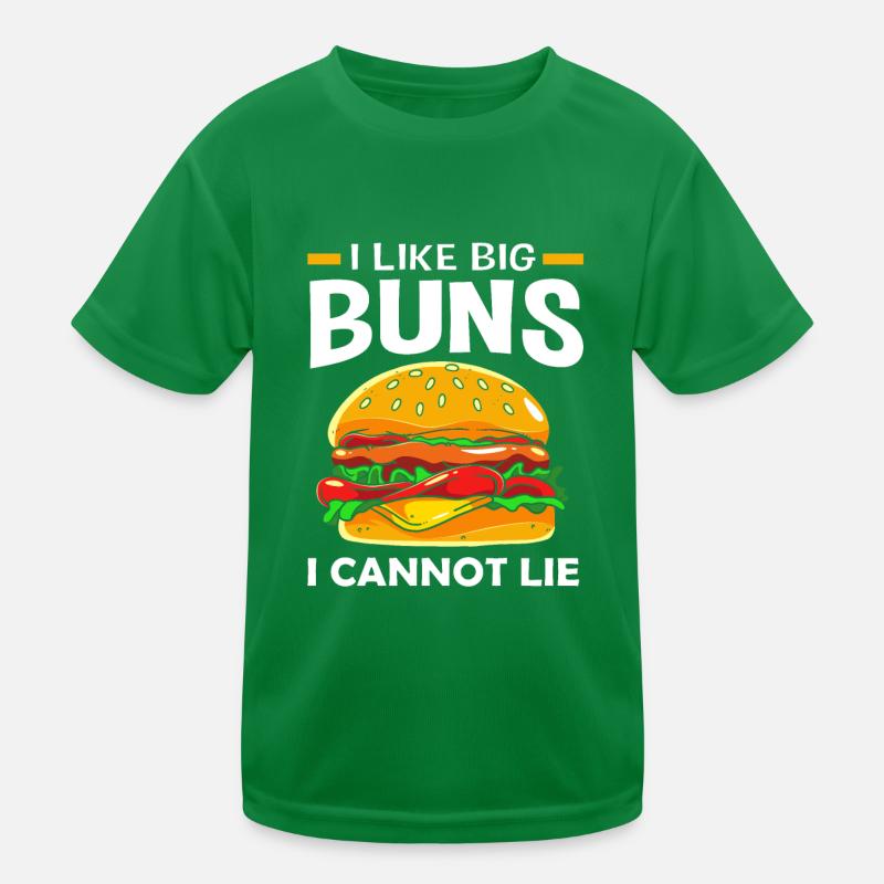 Cheeseburger Kids Functional T-Shirt