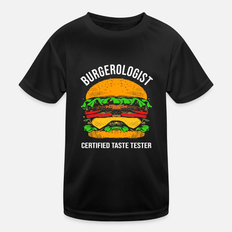 Cheeseburger Kinder Funktions-T-Shirt