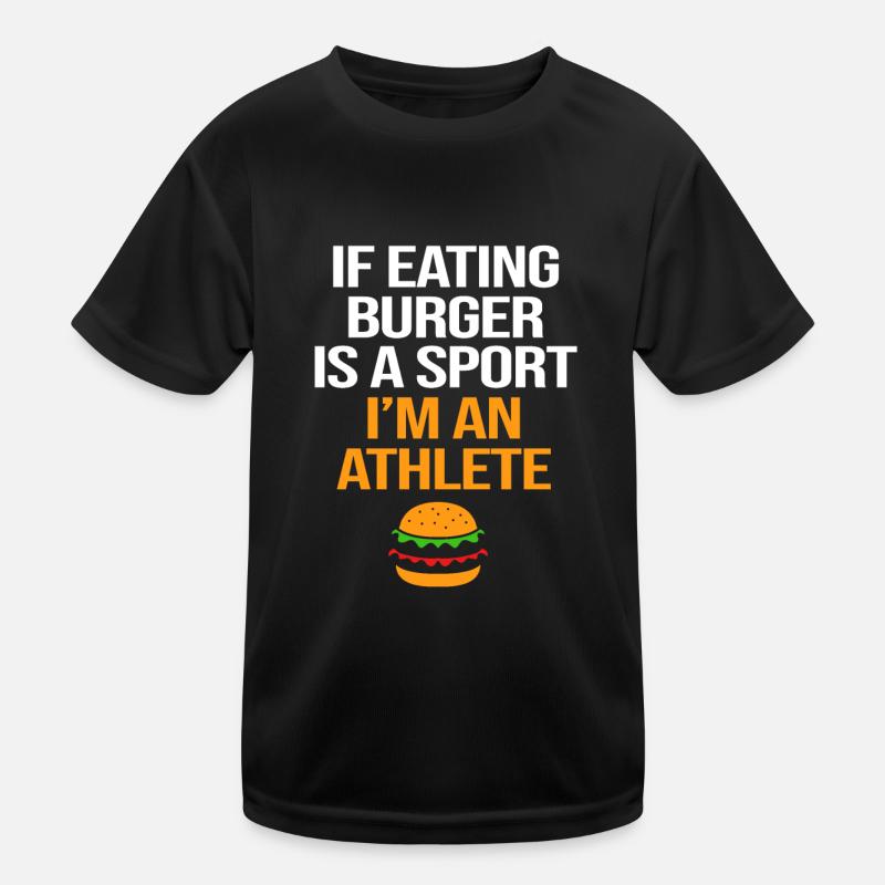 Cheeseburger Kinder Funktions-T-Shirt
