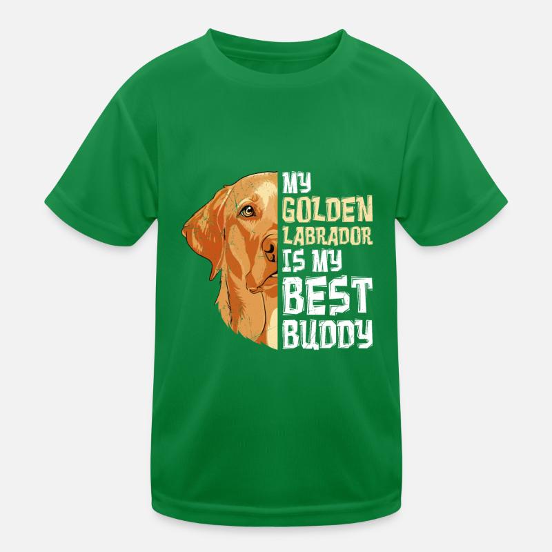 Chien Labrador Mon Labrador Doré mon meilleur ami T-shirt sport Enfant