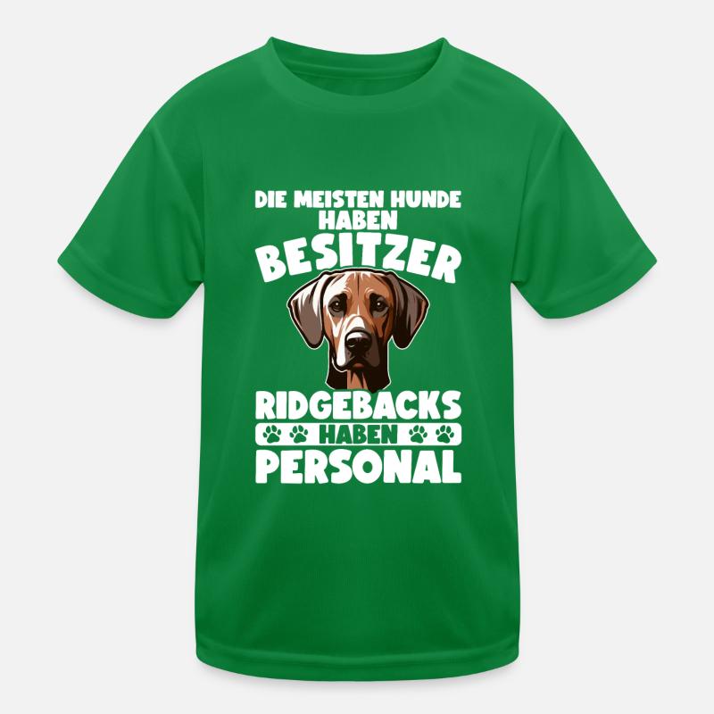 Rhodesian Ridgeback Hund Rhodesian Ridgebacks Kinder Funktions-T-Shirt