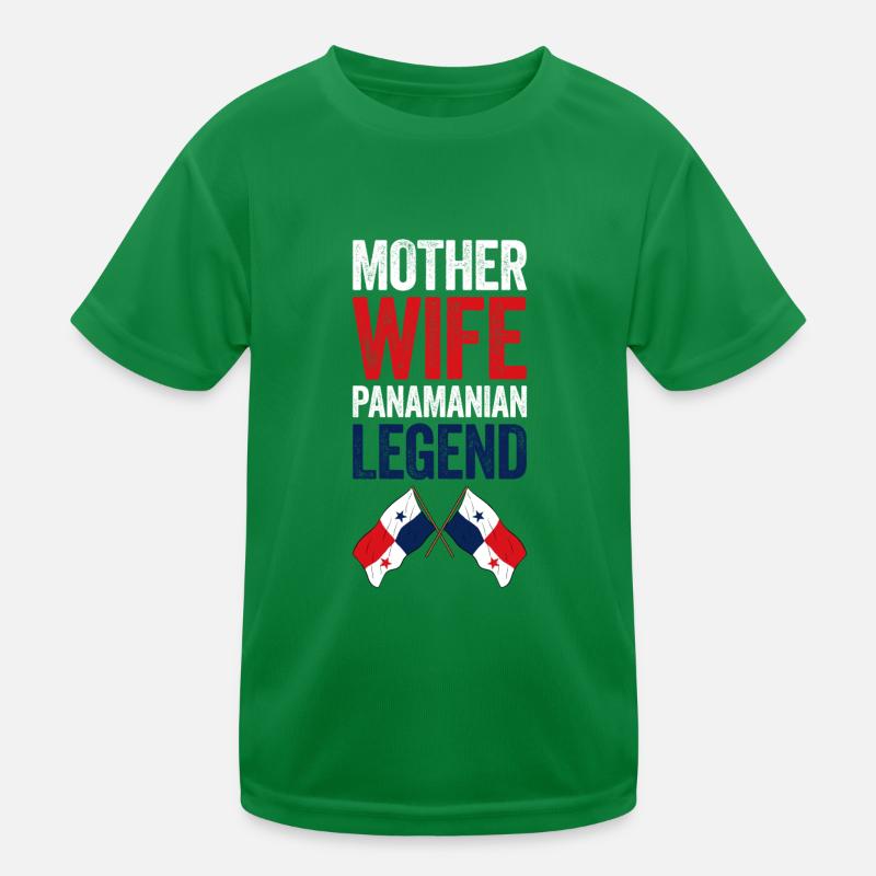 Drapeau panaméen Drapeau panaméen T-shirt sport Enfant