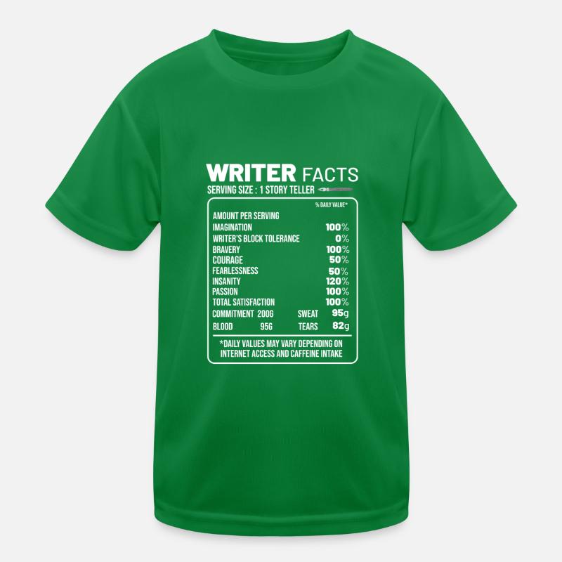 Autor Kinder Funktions-T-Shirt