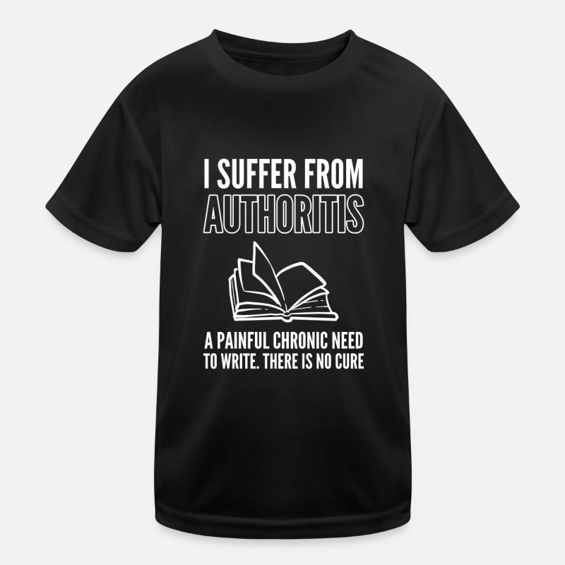 Autor Kinder Funktions-T-Shirt