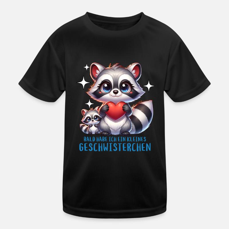 Ich bekomme ein Geschwister Bruder Schwester Kinder Funktions-T-Shirt