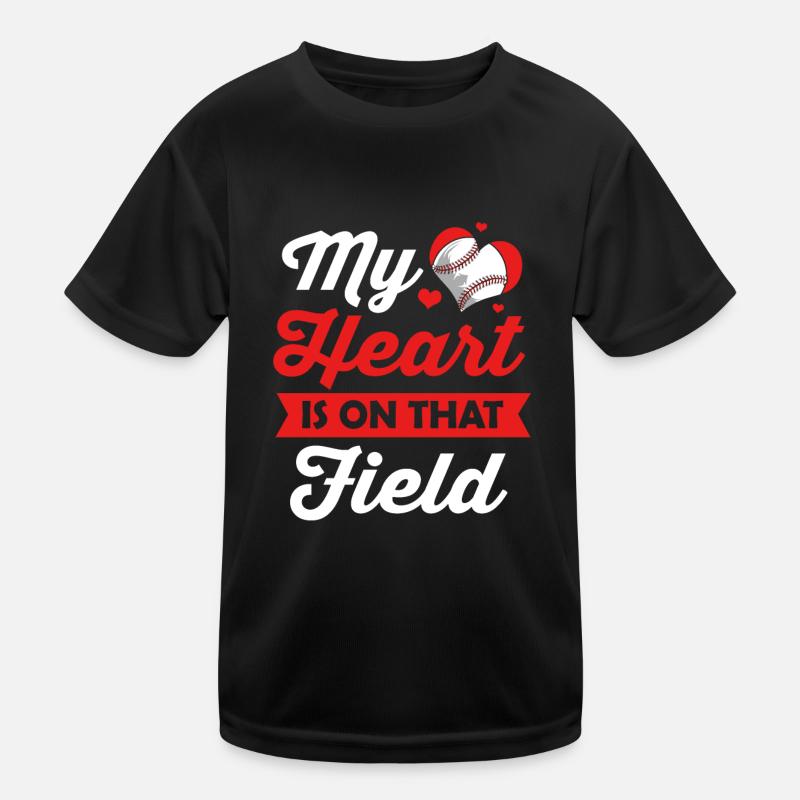 Baseball Kids Functional T-Shirt