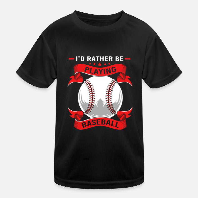 Baseball Kids Functional T-Shirt
