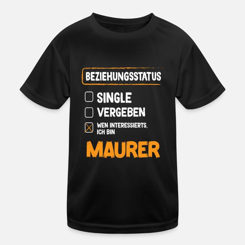 Statut relationnel de Maurer T-shirt sport Enfant