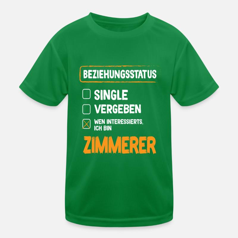 Zimmerer Relationship Status Kids Functional T-Shirt
