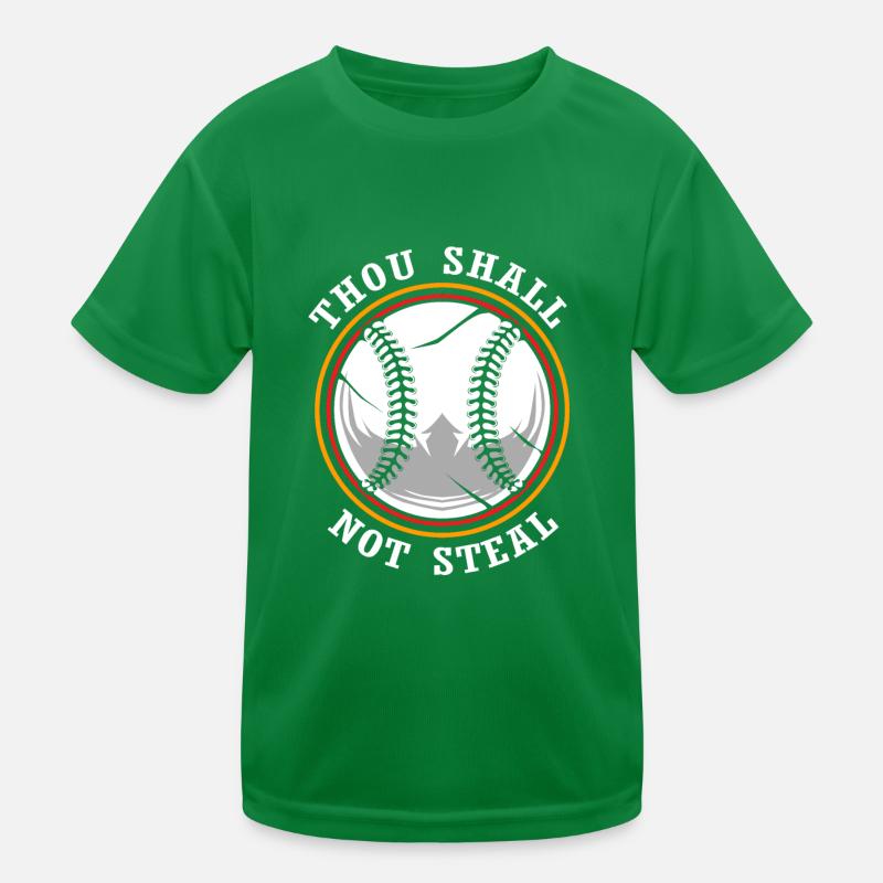 Baseball Kids Functional T-Shirt