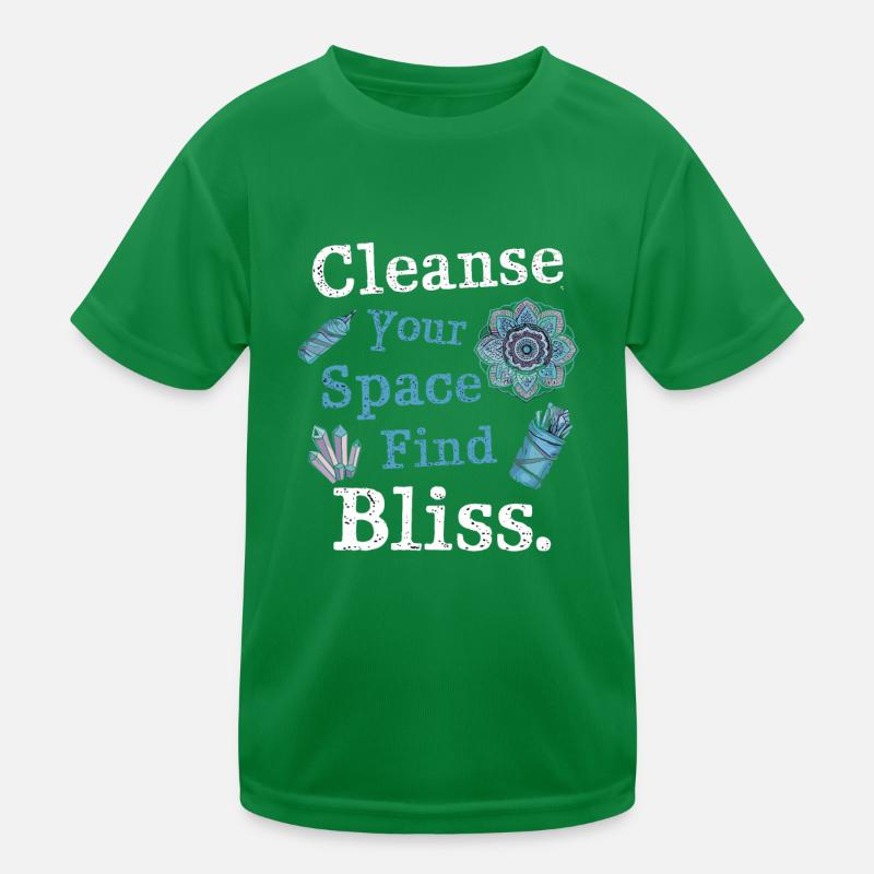 Smudge Sage Feather Spiritual Witchcraft Meditate Kids Functional T-Shirt