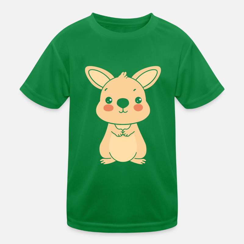 Wallaby Kinder Funktions-T-Shirt