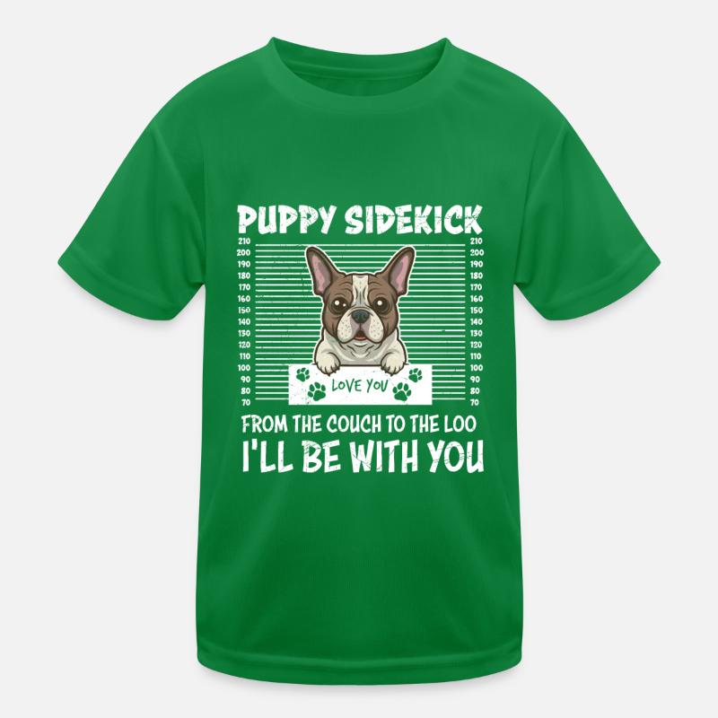 Bouledogue français Gardez un œil sur vous T-shirt sport Enfant