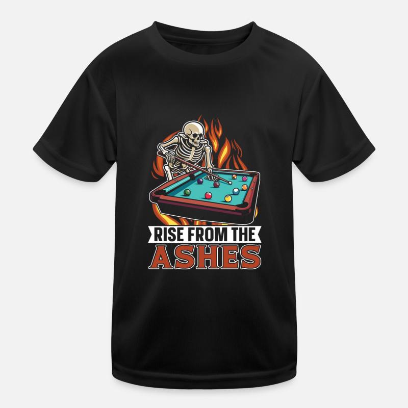 Billard Kinder Funktions-T-Shirt