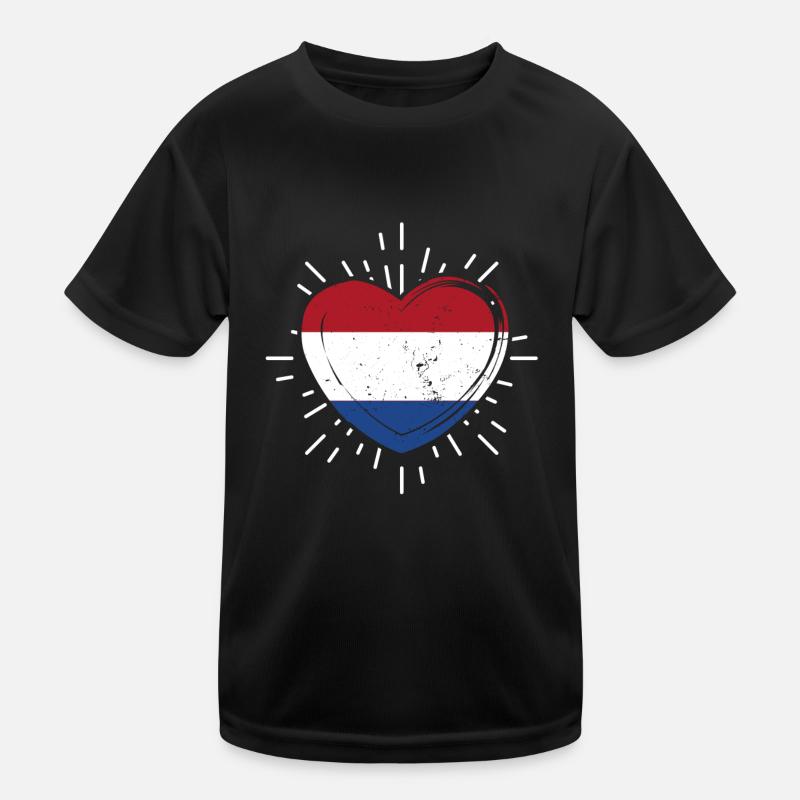 Netherlands Netherlands Holland Kids Functional T-Shirt