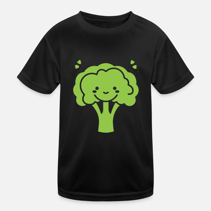 Brokkoli Kinder Funktions-T-Shirt