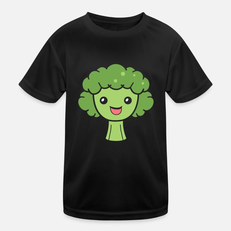 Brokkoli Kinder Funktions-T-Shirt