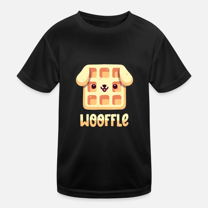 Chien gaufré T-shirt sport Enfant