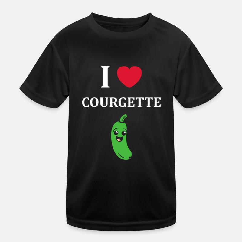 courgette T-shirt sport Enfant