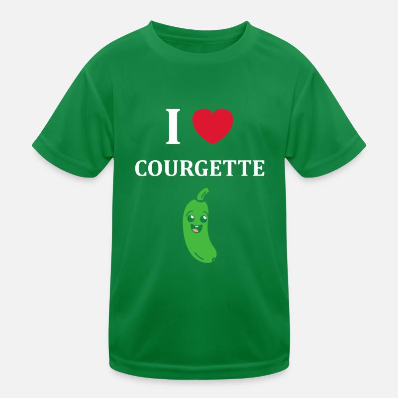 courgette T-shirt sport Enfant